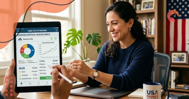 diversified investment portfolio for families